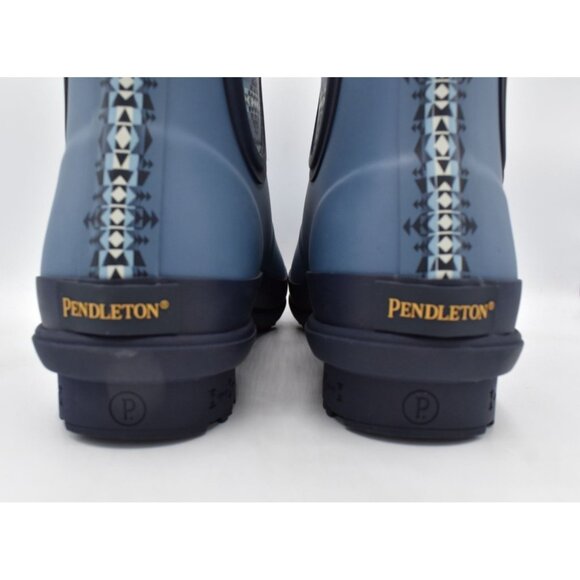 Pendleton Womens Size 11 Desert Dawn Blue Chelsea Rain Boots Shoes - Picture 6 of 14